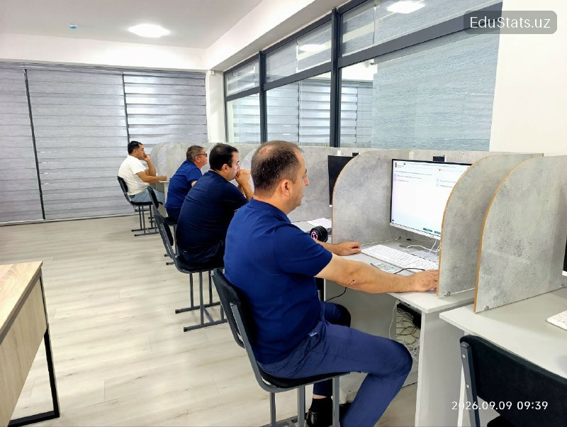Shaharsozlik va uy-joy kommunal xo‘jaligi mutaxassislari uchun navbatdagi sertifikatlash testlarida 400 nafardan ziyod talabgor qatnashdi. Sinovlar 9-sentyabr kuni Qoraqalpog‘iston, viloyatlar va Toshkent shahrida o‘tkazilgan.